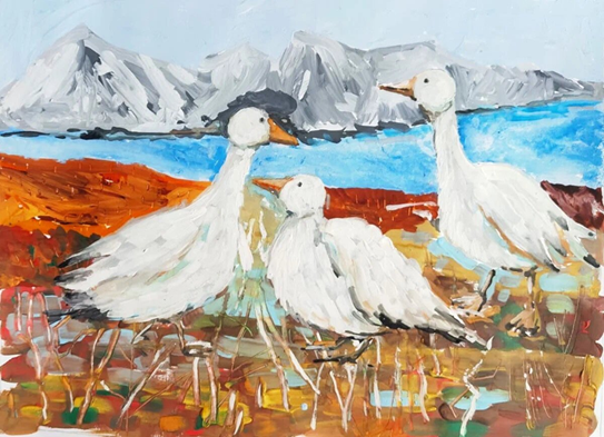 Изображение тематической подборки Пернатые друзья